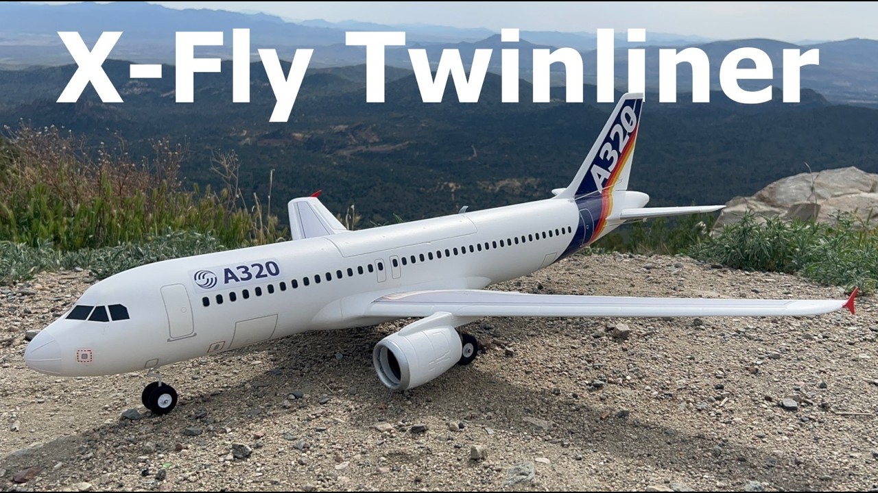 RC Airbus A320 | X-Fly 40mm Twinliner Review