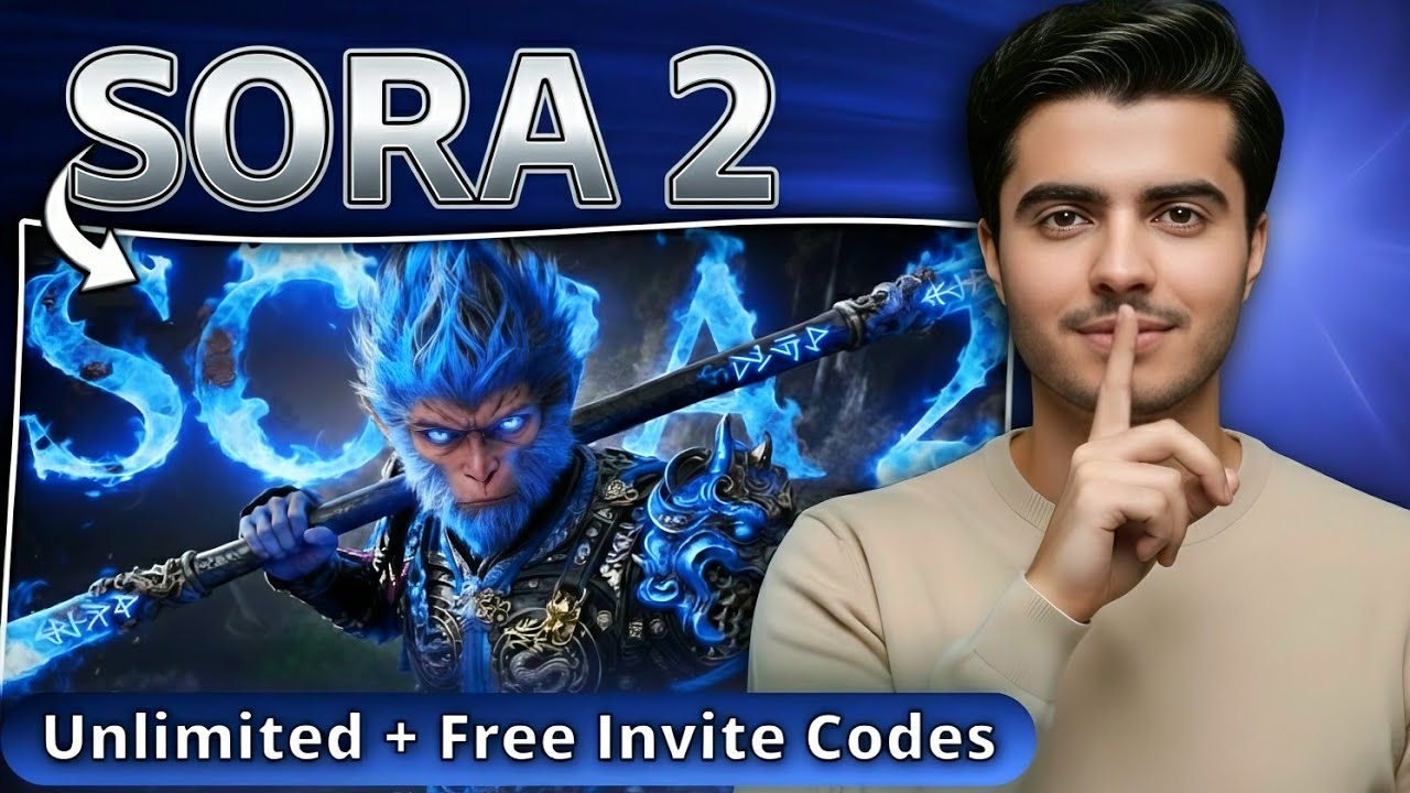 Sora 2 🔓 Free Unlimited Invite Codes (2025)