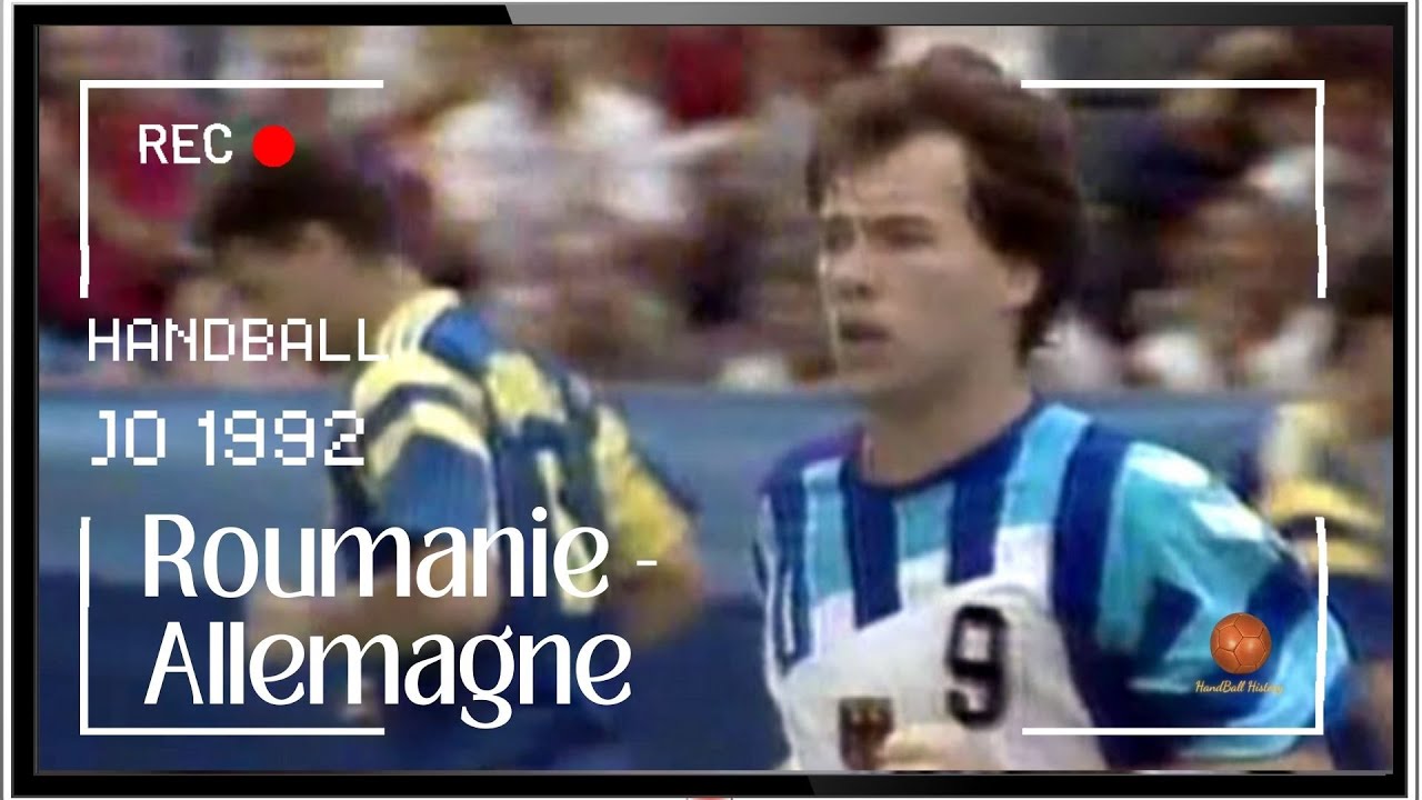 Roumanie / Allemagne 1992 | JO de Barcelone handball 🤾‍♂️