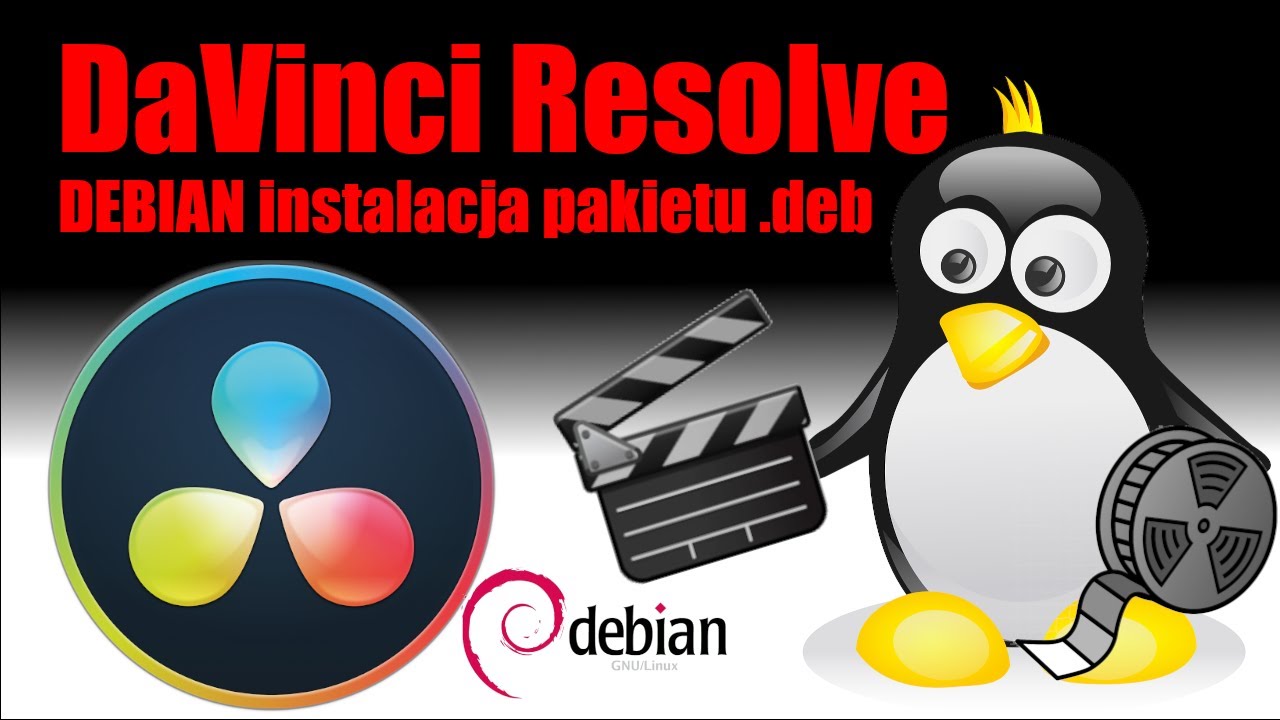 Jak zainstalować DaVinci Resolve na Linux Debian z paczki .deb
