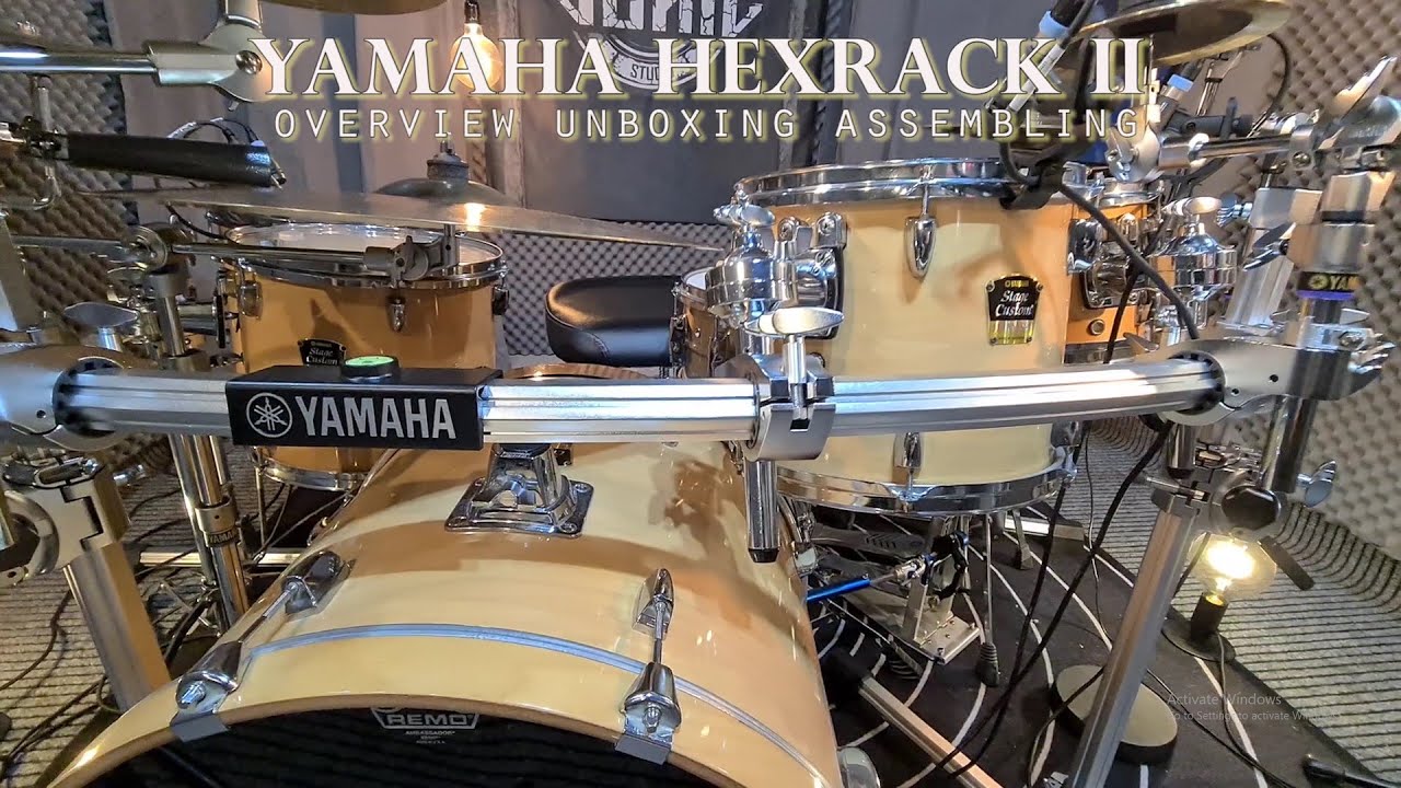 YAMAHA HEXRACK II Overview: Unboxing and Assembling | Timelapse