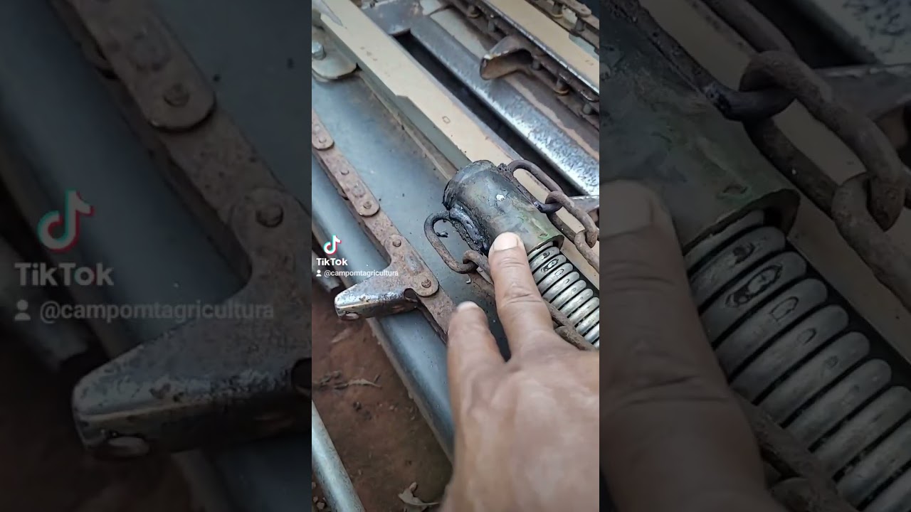 Sacador de corrente plataforma de milho #gts  #jonhdeere #jacto #stara