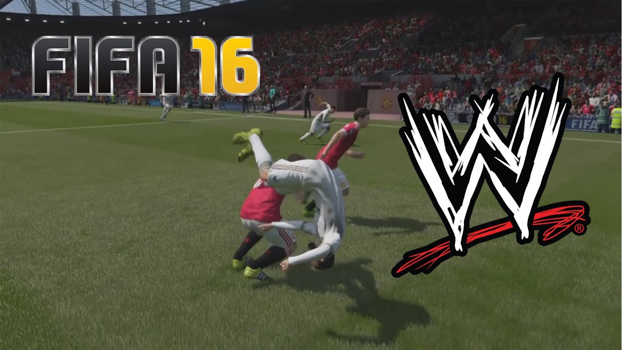 FIFA 16 Fails - With WWE Commentary #1