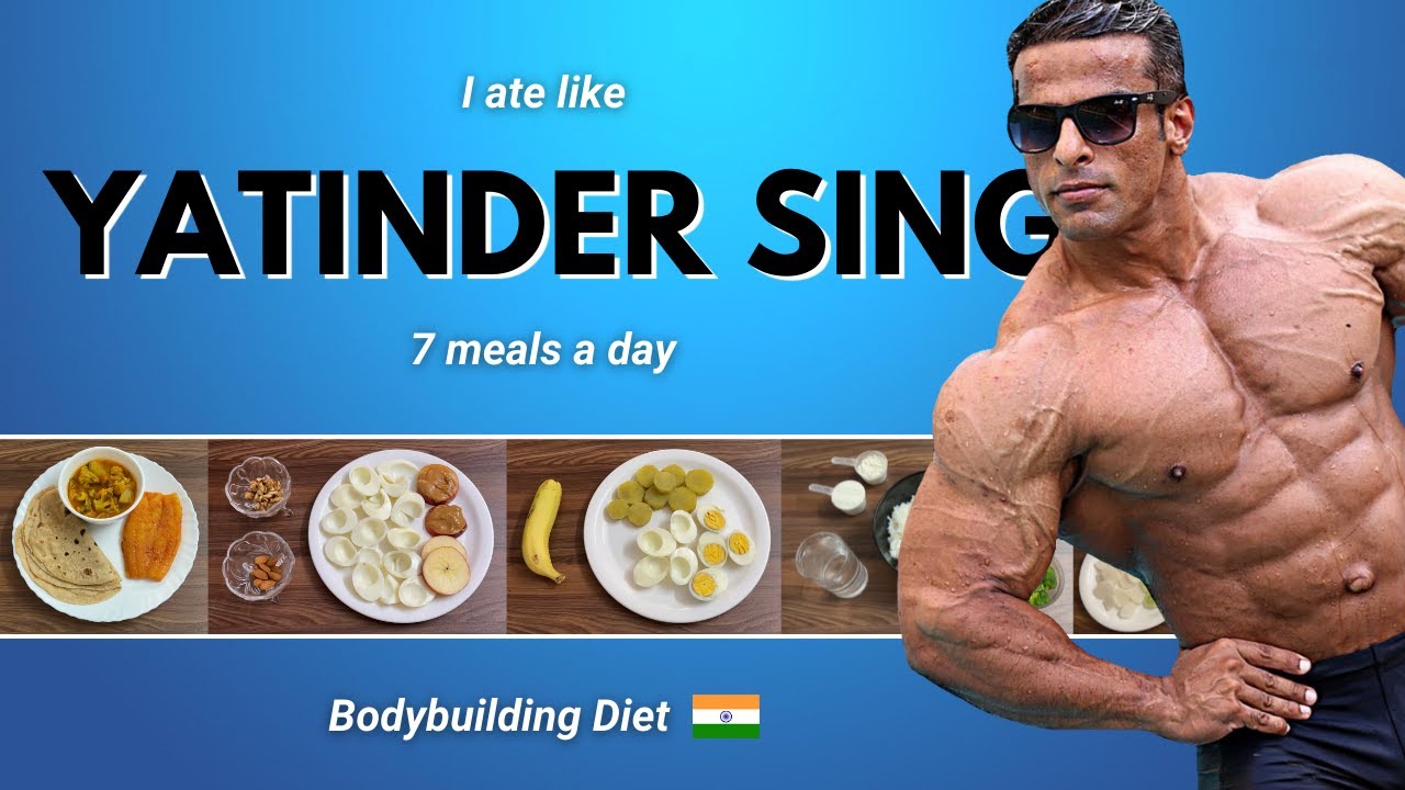 I Tried “ YATINDER SINGH “ Diet plan for a day !! 🇮🇳