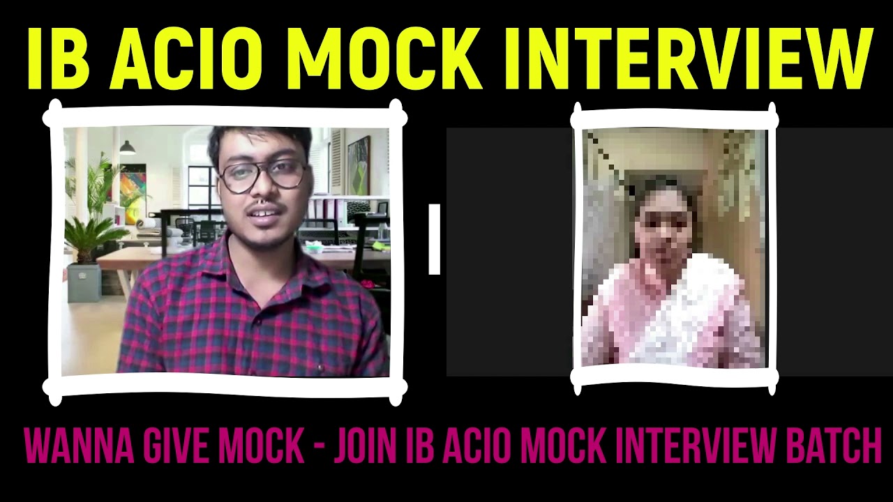 IB Acio Mock Interview in english | IB Acio mock interview part 37 | Ib Acio mock Interview english
