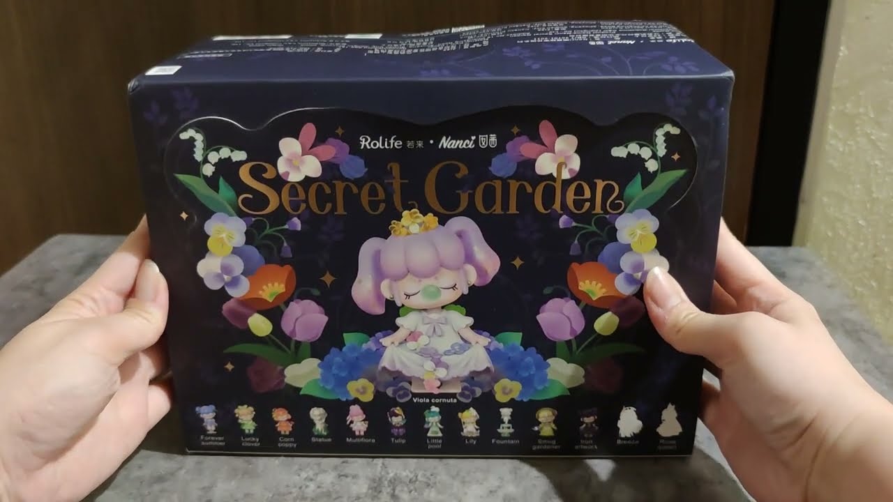 รีวิวเปิดกล่องสุ่ม Nanci  : Secret Garden มือใหม่แกะกล่อง