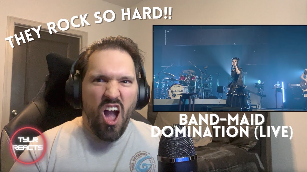 Music Producer Reacts To BAND-MAID / DOMINATION (Official Live Video)