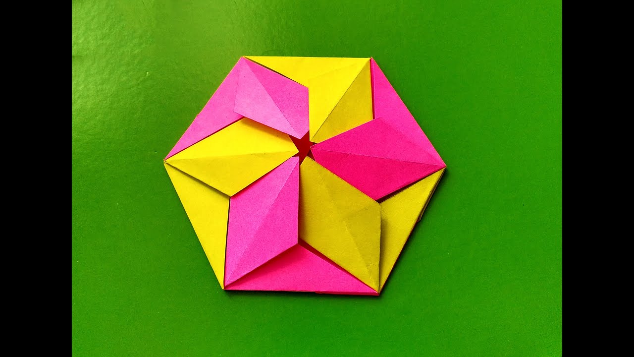 Easy origami coaster! Best DIY coaster or placemat! Origami octagonal tato.