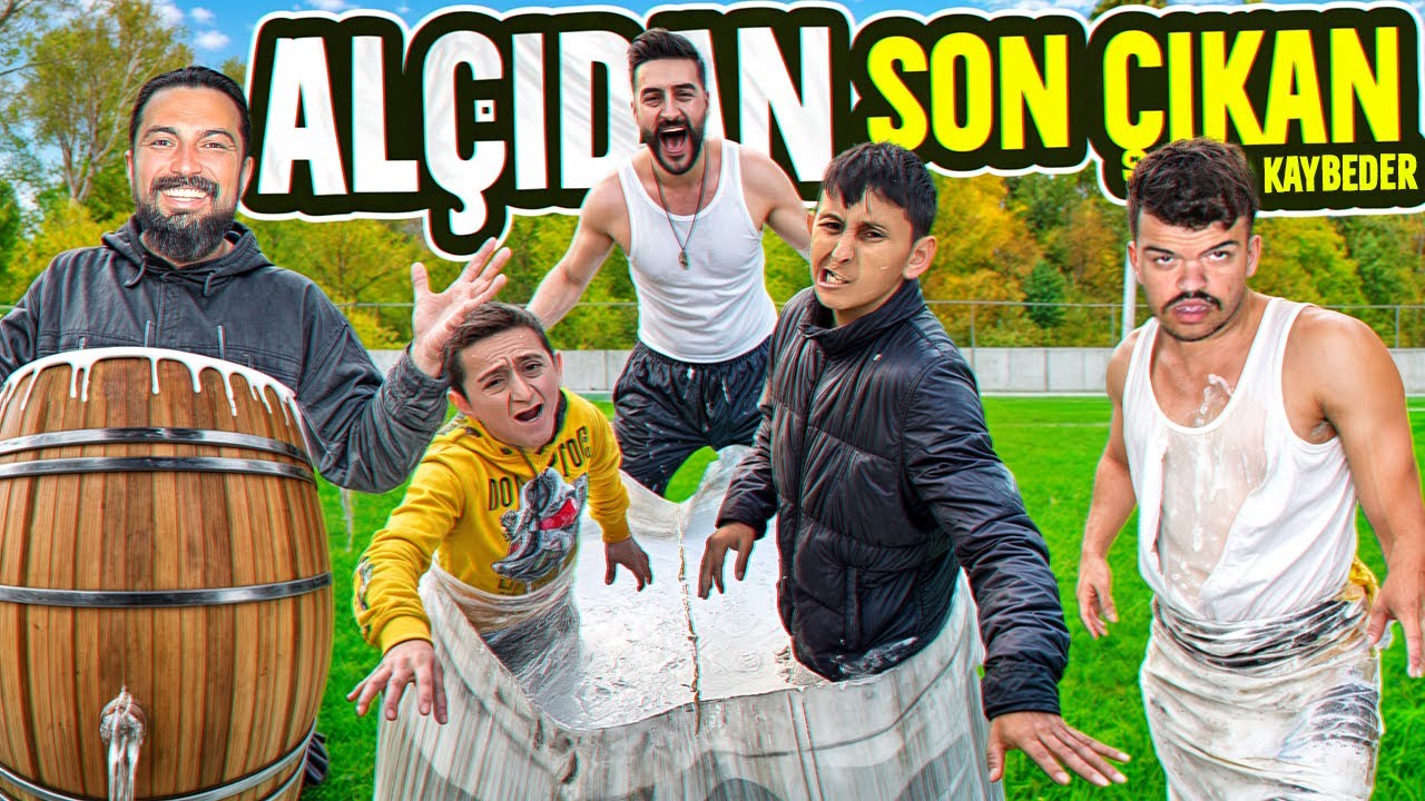 ALÇIDAN SON ÇIKAN KAYBEDER! (İftarı Alçıda Yaptık)