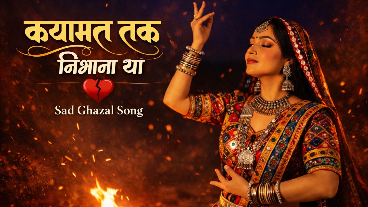 क़यामत तक निभाना था | Ghazal Vol.10 | Evergreen Ghazal Song | Qayamat tak Nibhana tha