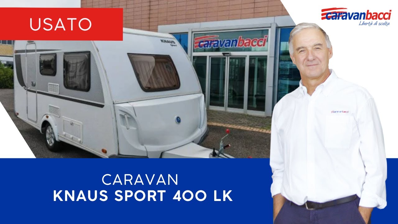 Caravan per 4 persone Knaus Sport 400 LK | Usato Garantito