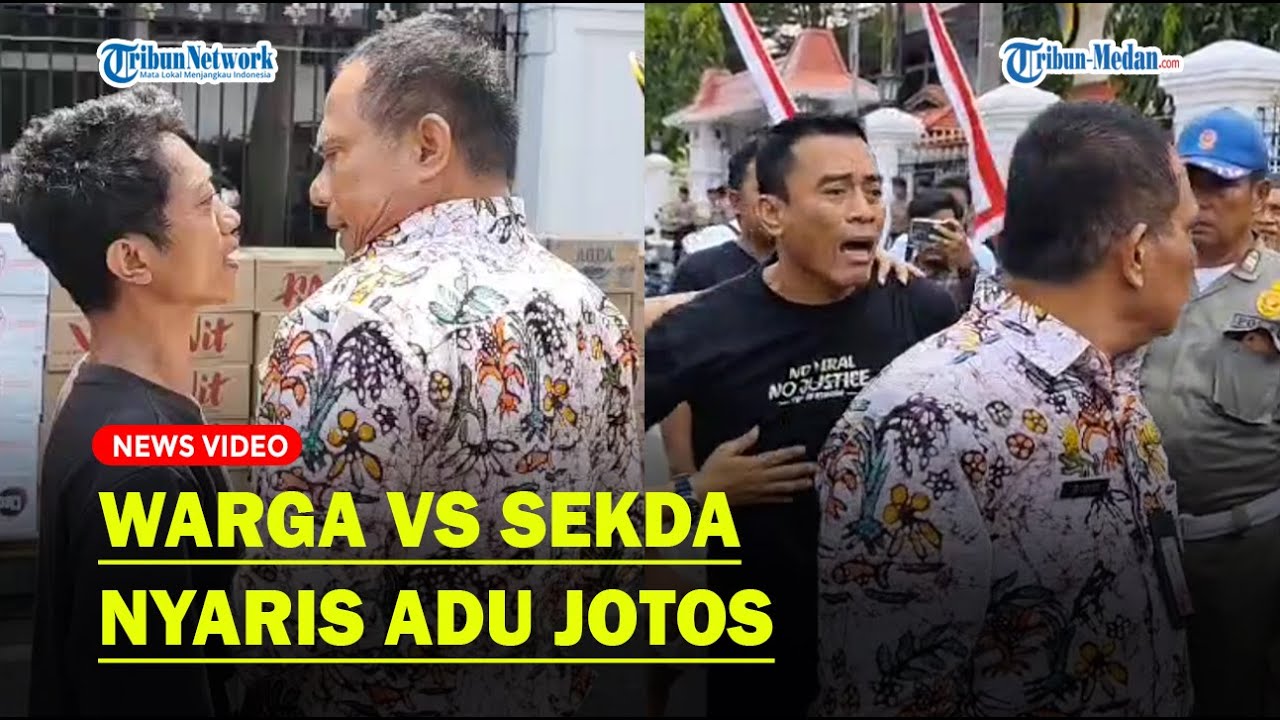 Warga Nyaris Baku Hantam dengan Sekda Kabupaten Pati Buntut PBB Naik 250 Persen