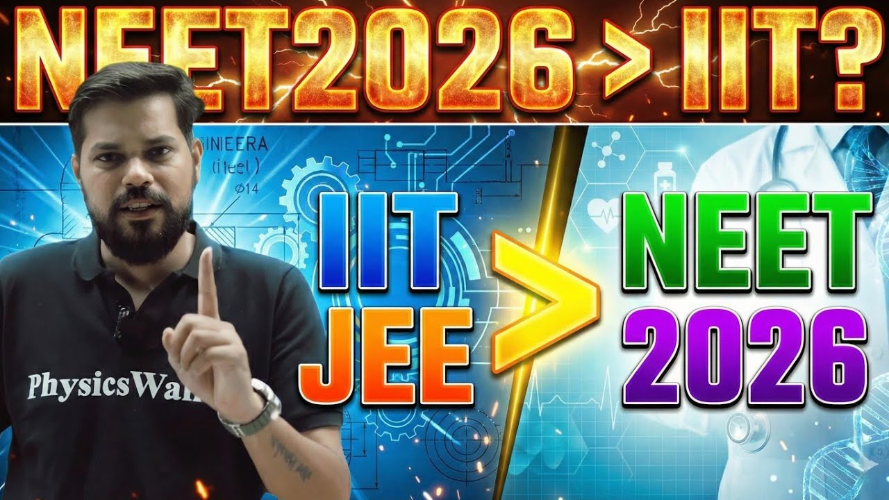 NEET 2026 vs JEE Advanced: Sabse Tough Exam Kaunsa Hai? 😱 Pankaj Sir Exposed Truth!
