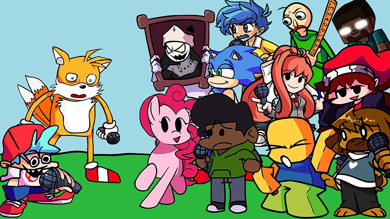Talentless Fox But Different Characters Sing It 🎤 (FNF Everyone Sings Talentless Fox)