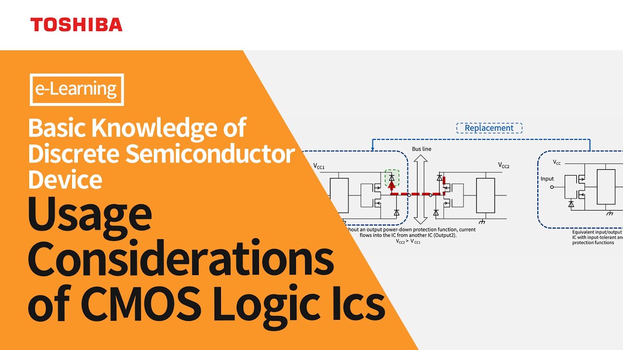 Usage Considerations of CMOS Logic ICs【e-Learning】