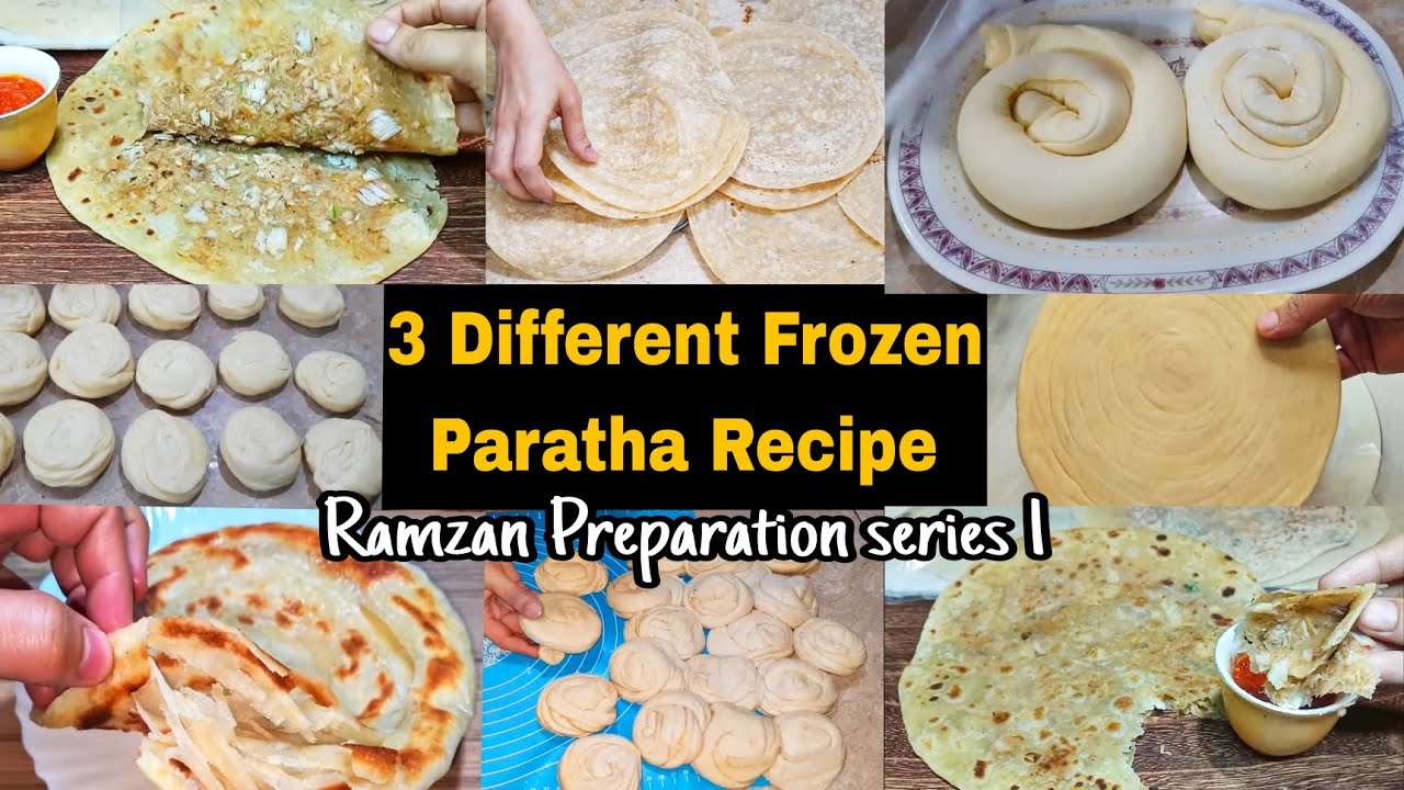 Pre Ramadan Preparation 2026 | Homemade Frozen Paratha Recipes| Chicken Paratha Recipe 