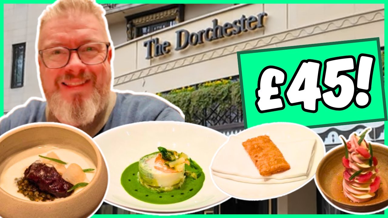 I Review The DORCHESTER HOTEL! LONDON'S BEST FINE DINING DEAL?