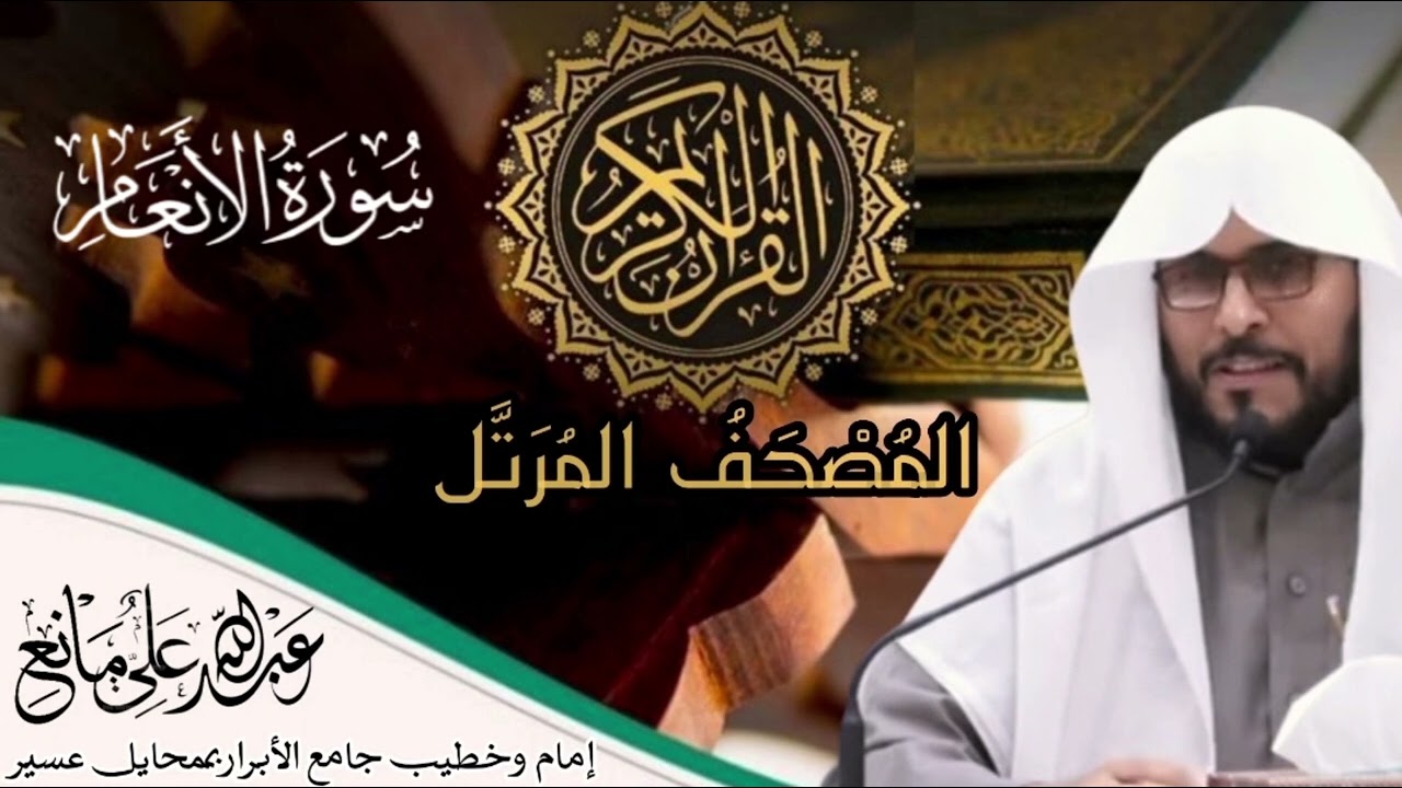 سورة الأنعام #تلاوات #قرآن #تلاوة_خاشعة #المصحف_المرتل #اَلَذِّكْرٌ_الحَكِيمٌ #سورة_الانعام