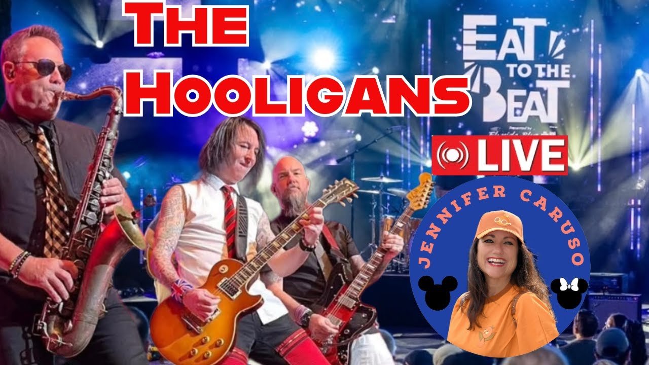 🔴LIVE EPCOT The Hooligans Eat to the Beat Concert Series  Walt Disney World 11/4/2025