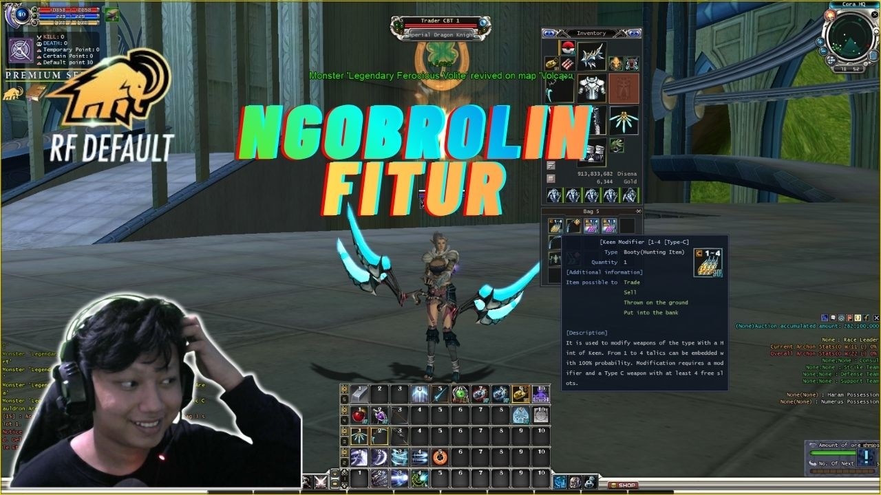 LIVE RF DEFFAULT - NGOBROLIN FITUR