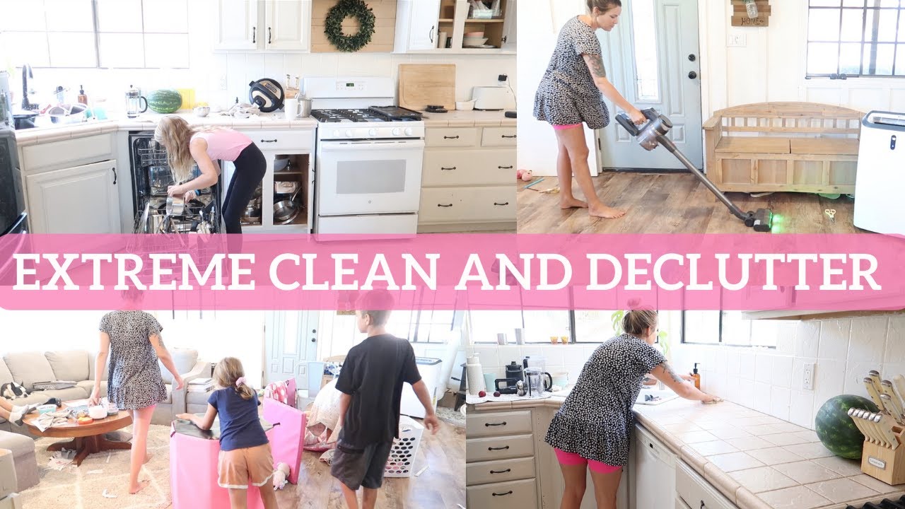 CLEAN DECLUTTER ORGANIZE || CLEANING MOTIVATION || AT HOME WITH JILL