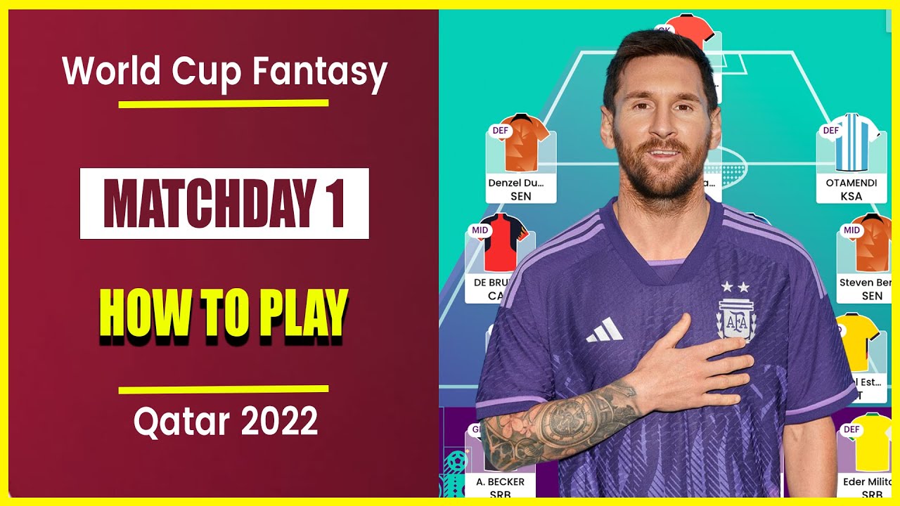 HOW TO PLAY WORLD CUP FANTASY 2022! | Complete Beginners Guide & Tips