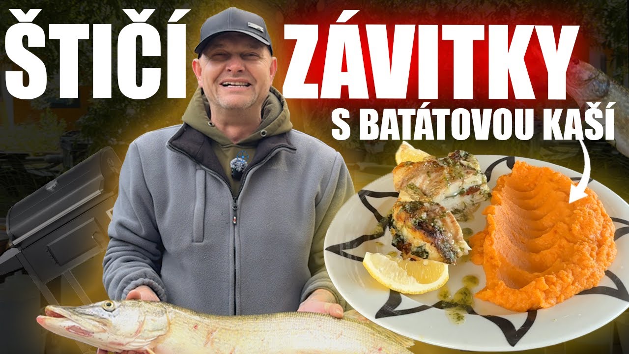 Štičí závitky s batátovou kaší 🐟🔥 – luxusní rybí recept!