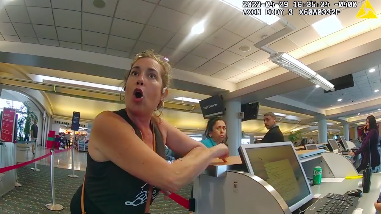 Karen Goes Wild After Being Denied Boarding