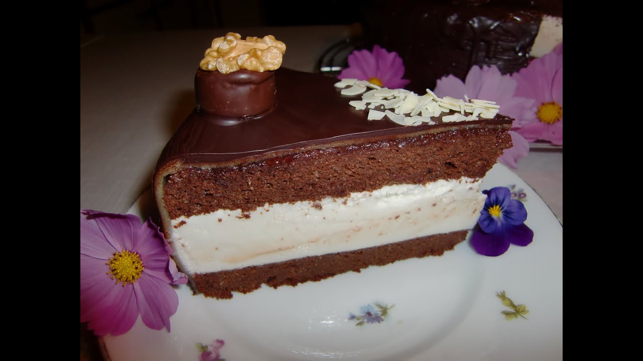 Almond Chocolate Birthday Cake, 杏仁朱古力生日蛋糕