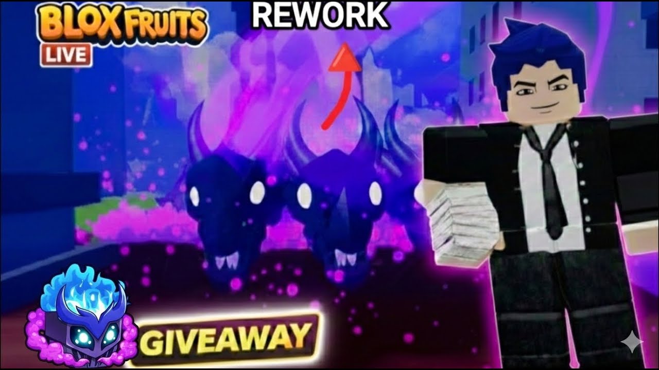 Blox Fruits REWORK Is Coming 😱 + HUGE Fruit Giveaway LIVE 🔥