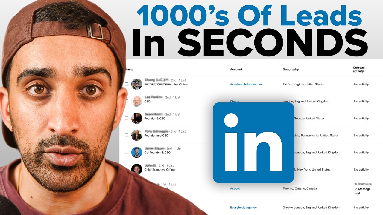 I Tried EVERY LinkedIn Lead Generation Tactic - These Are The Best