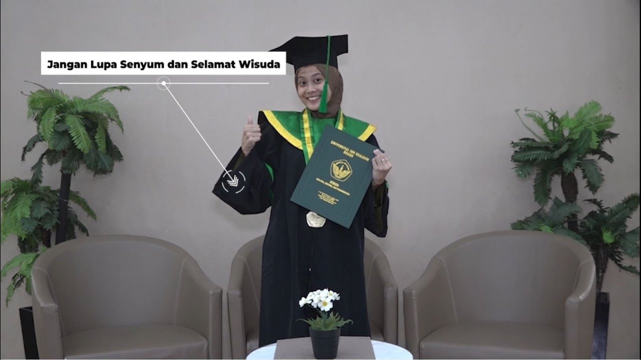 WISUDA VIRTUAL 72 | TUTORIAL PEMAKAIAN TOGA