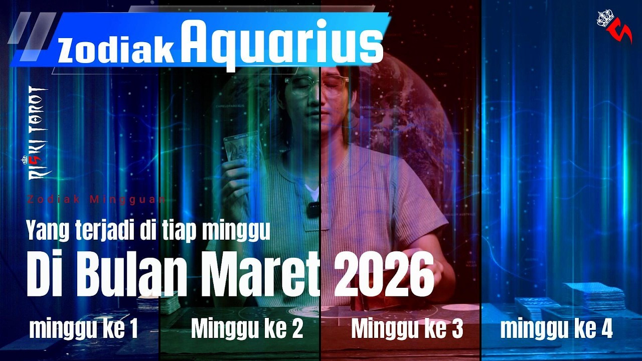 Zodiak Aquarius yang kemungkinan terjadi di tiap minggunya di bulan Maret 2026
