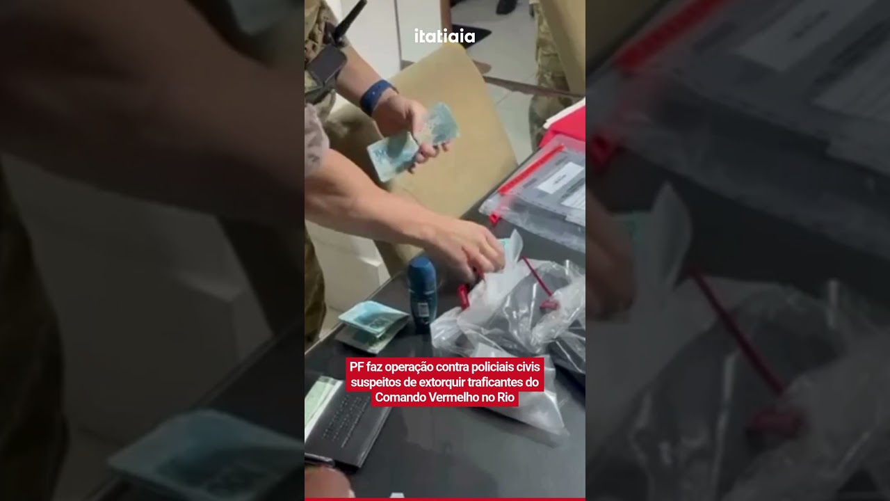 PF FAZ OPERA&Ccedil;&Atilde;O CONTRA POLICIAIS CIVIS SUSPEITOS DE EXTORQUIR TRAFICANTES DO COMANDO VERMELHO NO RIO