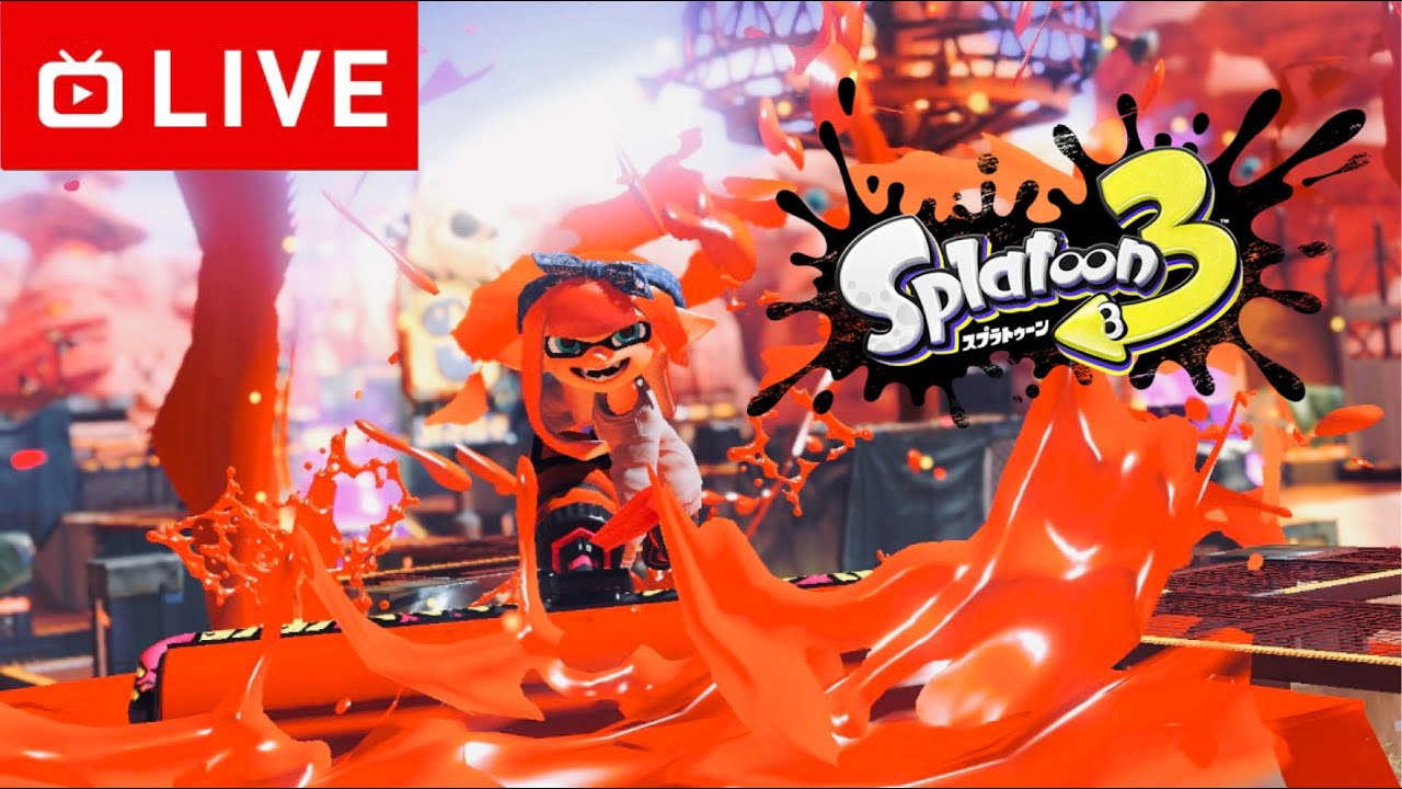 【生放送】Xマッチエリア（ゴンズイ・タカアシ）【Splatoon3】