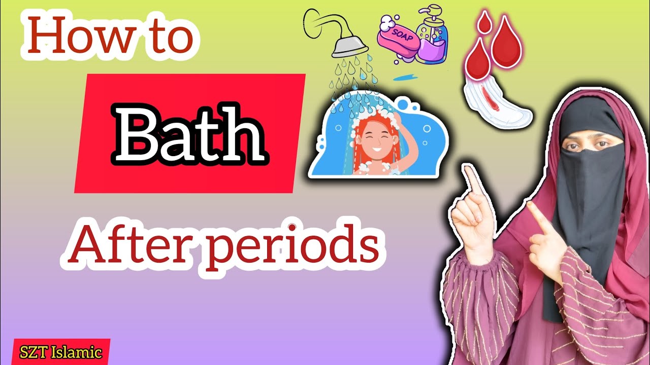 Haiz Ke Baad Ghusl Ka Sahi Tareeka | How To Bath After Periods🩸? | In Islam #islamicvideo #periods