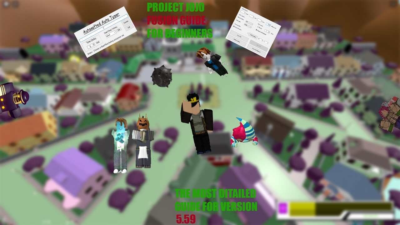 Project Jojo v5.59 Full Ditailed Guide About 5 Jotaro Quests And Fusions [ROBLOX]