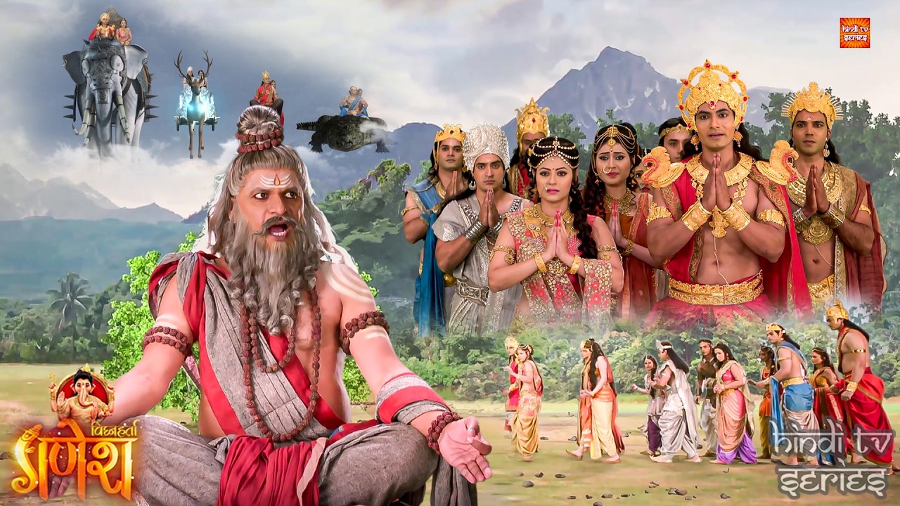 ऋषि दुर्वासा ध्यान भंग होते ही थर थर कांपने लगे देवता | Vighnaharta Ganesh | Hindi Tv Series