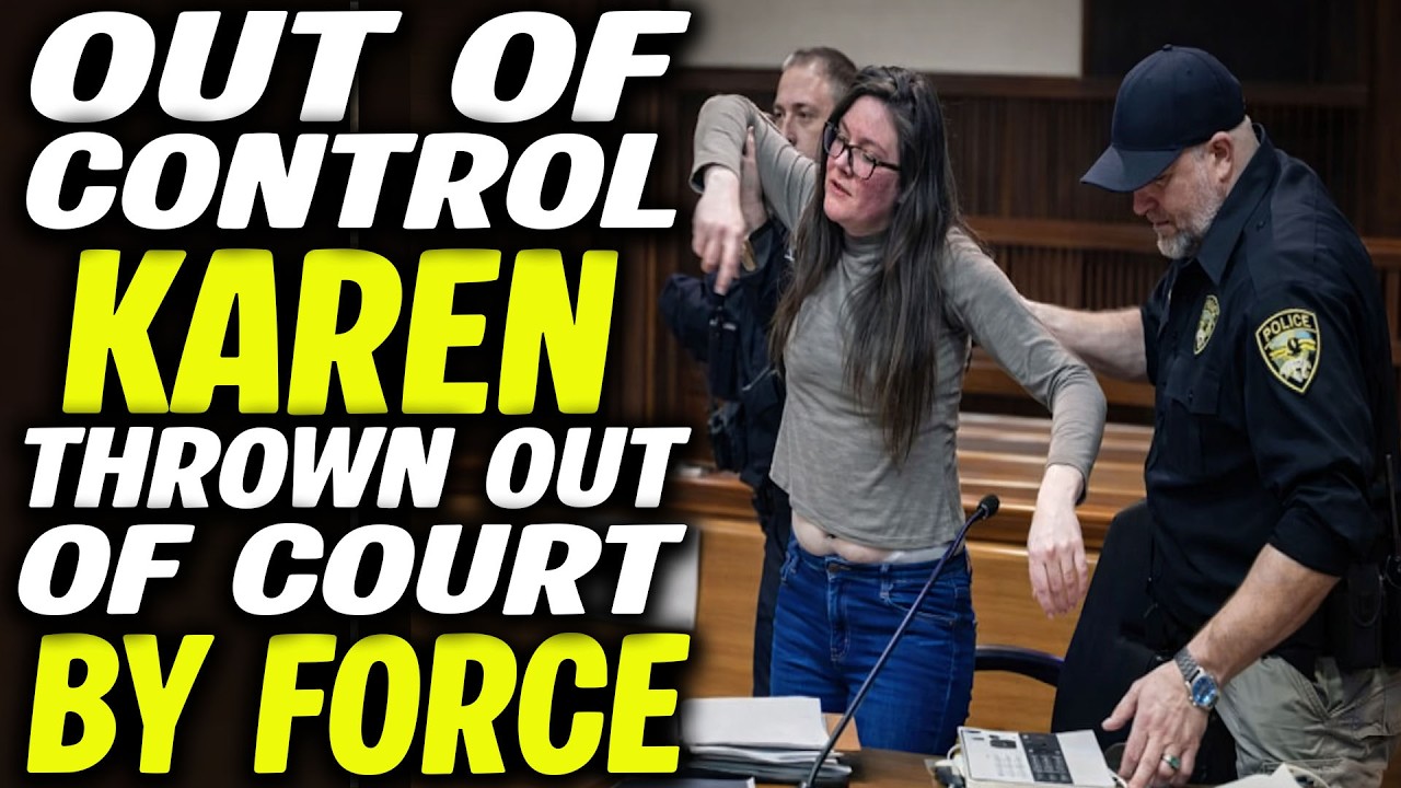 KAREN MELTDOWN ERUPTS — Dragged Out After SHOCKING Courtroom Clash!
