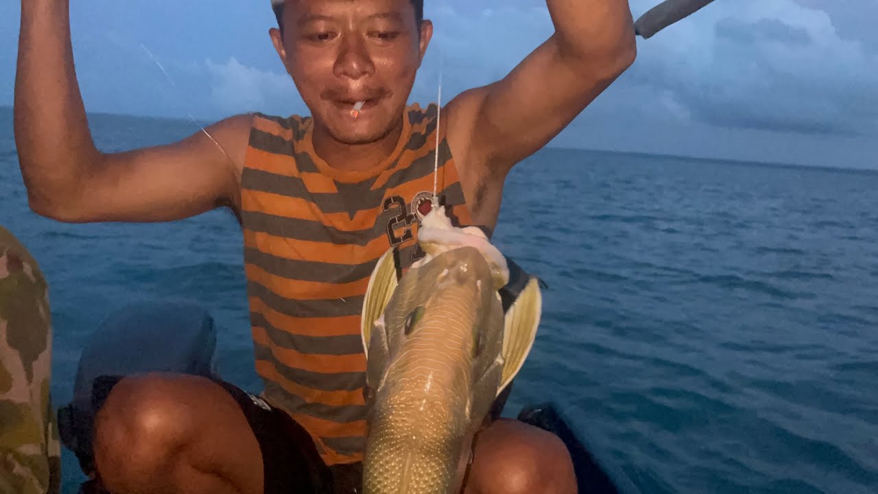 Pace Yang Jago Pancing Saja Kewalahan Dengn Ikan Kakap Merah Apalagi Kalian🤣😁