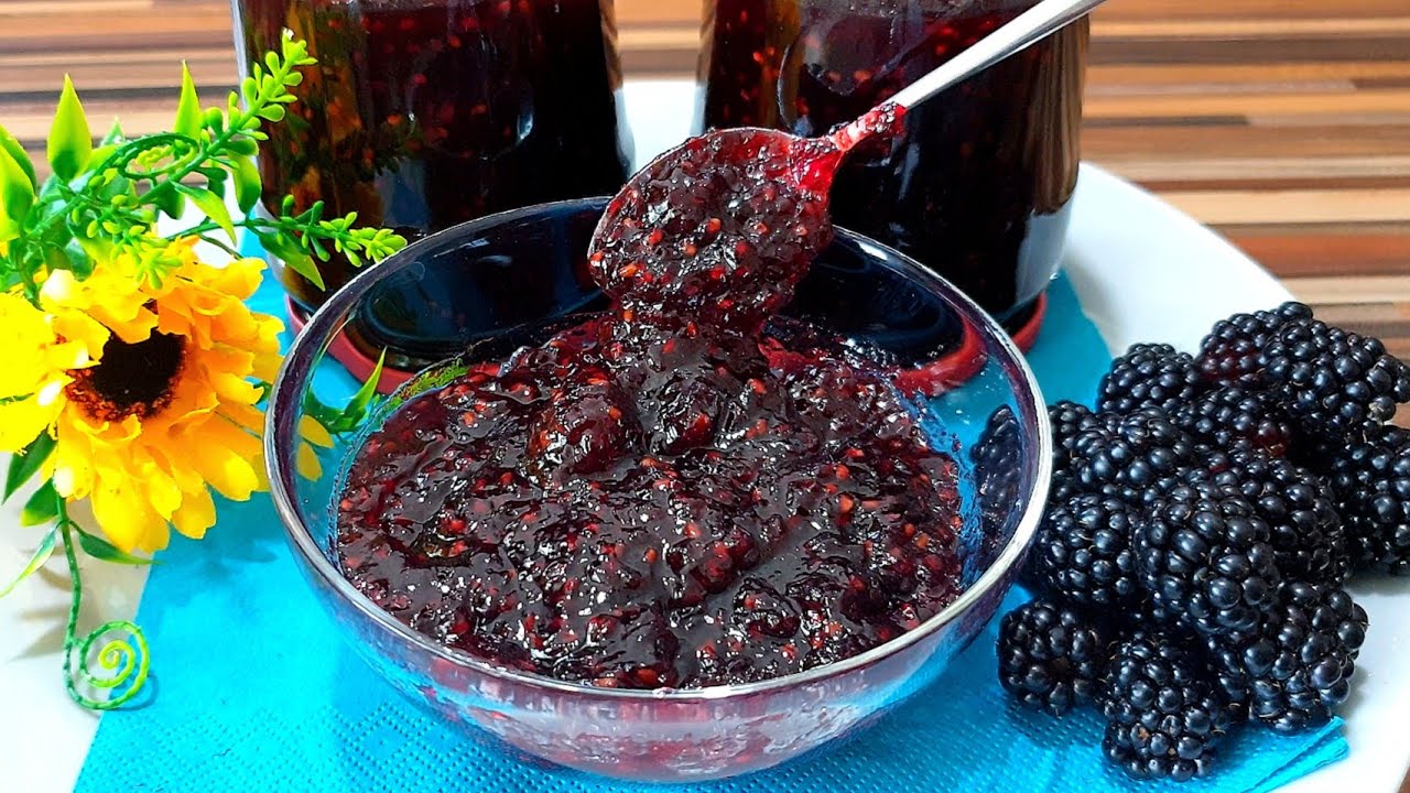 Dulceata de Mure/ Blackberry Jam Recipe | AdeLina's Kitchen
