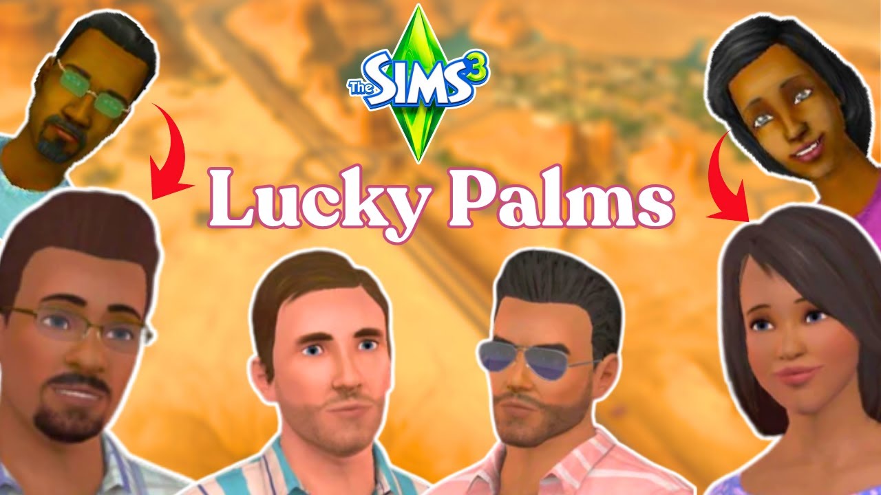 История и семьи Лаки Палмс в The Sims 3