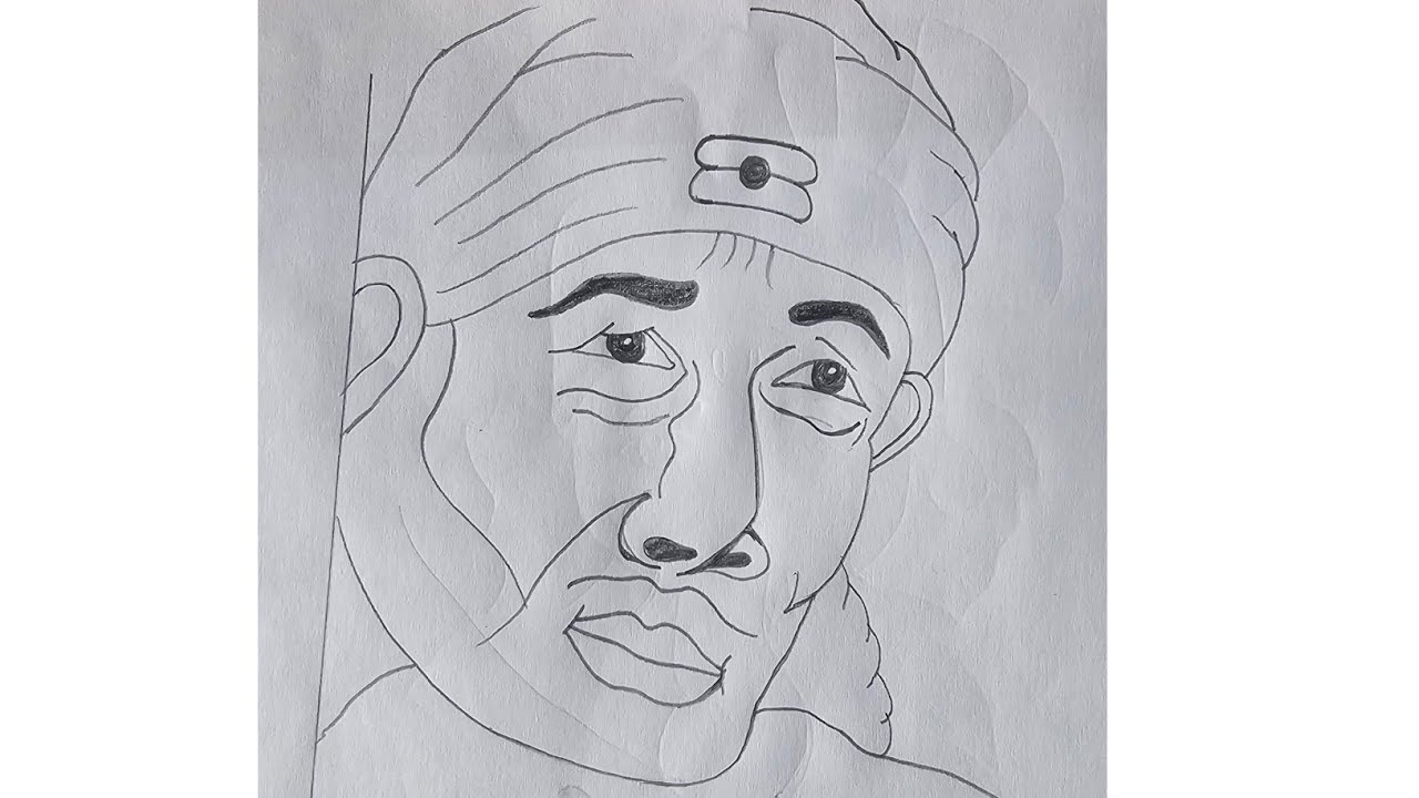 Easy to Draw Sai Baba Drawing/ Saibaba Drawing #subscribe #viralvideo #youtubevideo #uploadvideos 