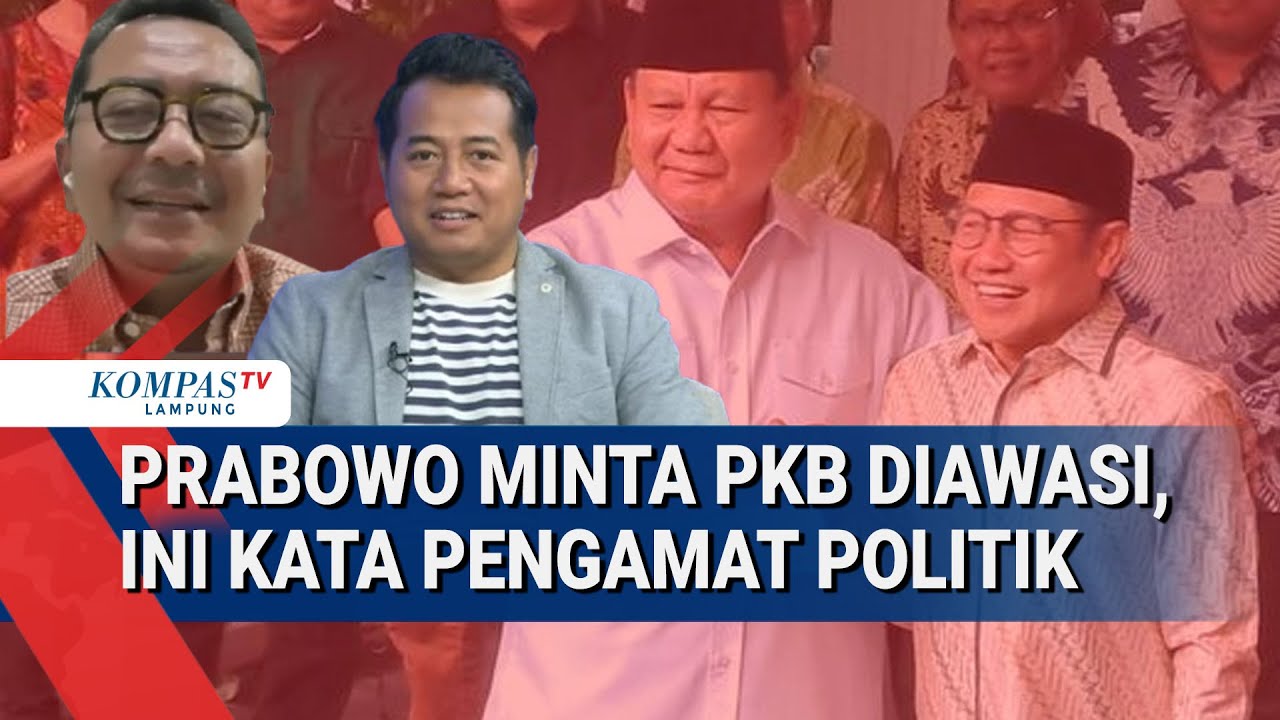 Adi Prayitno Lempar Satir saat Analisis Hubungan PKB dan Prabowo: Kalau Ditawari Wakil Pasti Maju