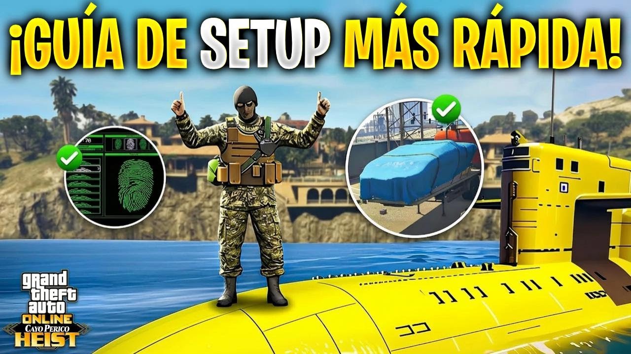 La forma más rápida de hacer todas las preparaciones de Cayo Perico en GTA Online