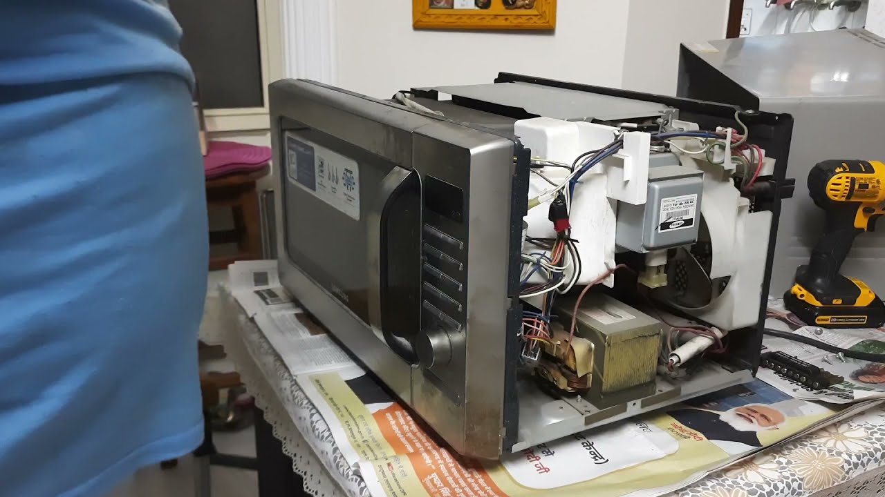 Samsung Microwave : Mains MCB Tripping on opening the Door.