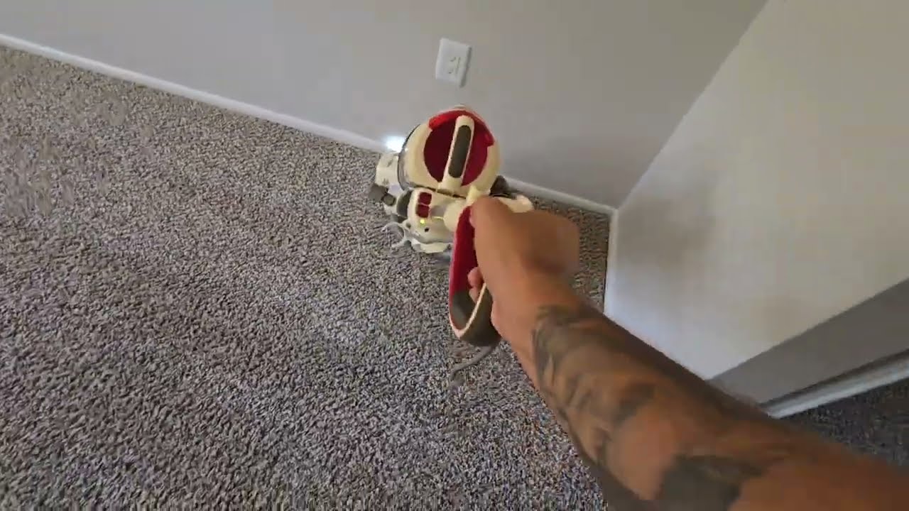 carpet cleaning, vacuum cleaning ASMR. move out cleaning rotovac cfx zx