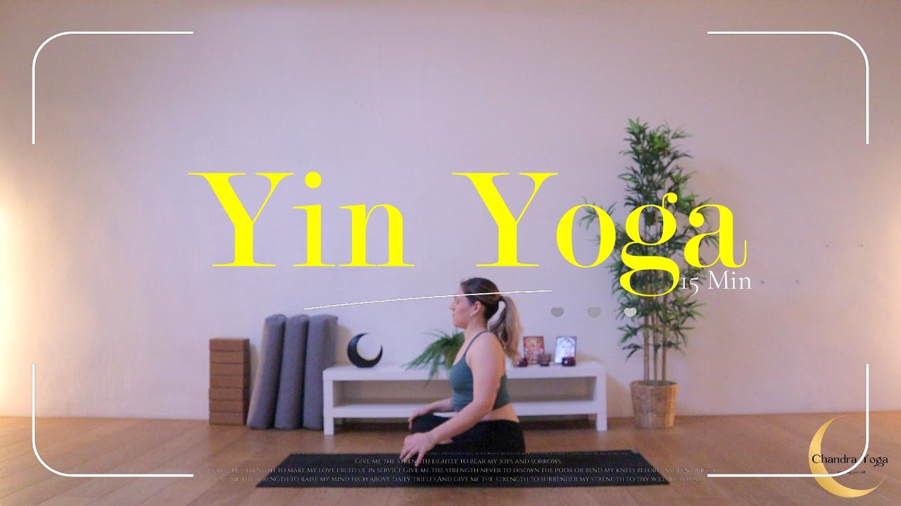 ENG | ✨ 15-Minute Yin Yoga | Slow Down, Release Tension, Deep Relaxation