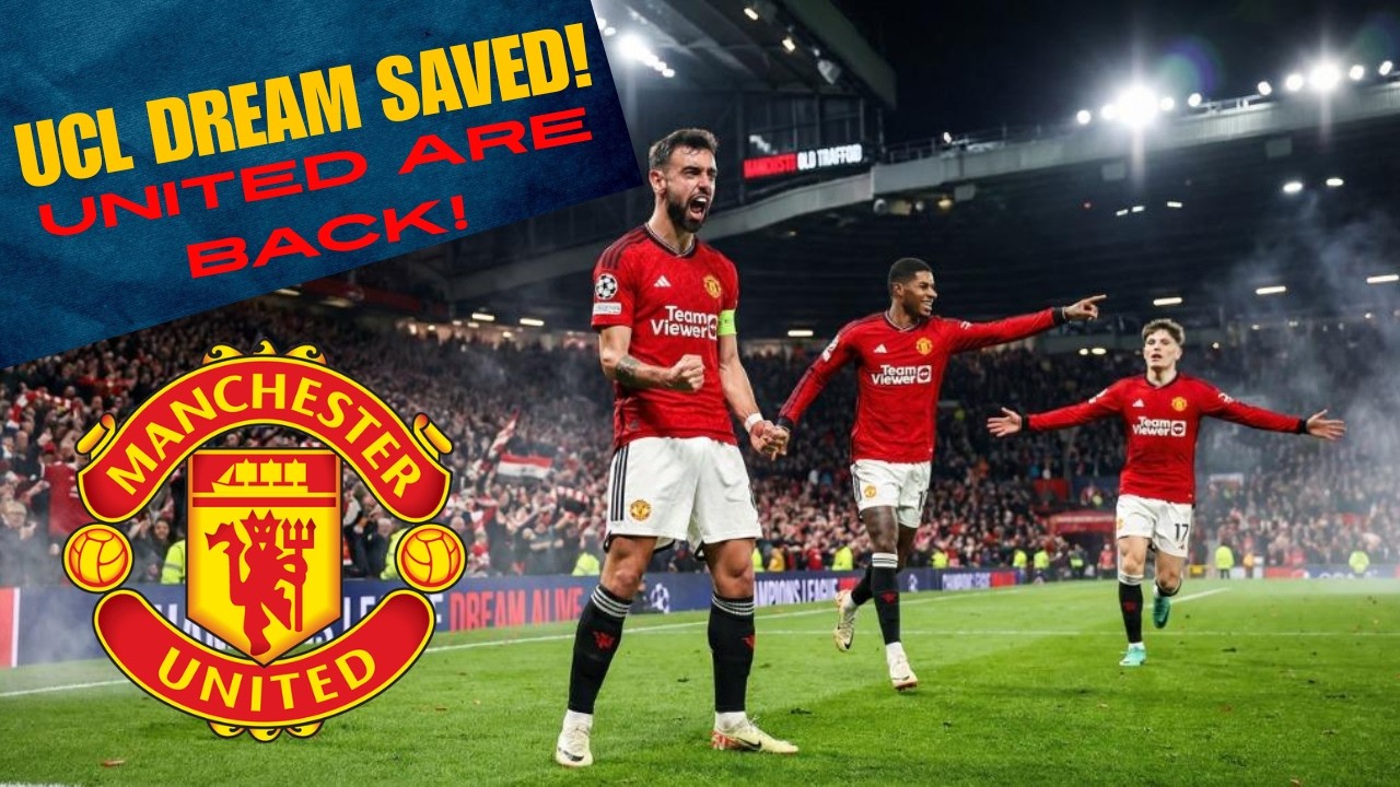 Man United’s Champions League Dream SAVED After Huge Everton Win!