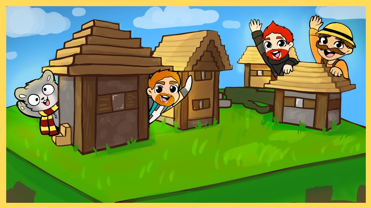 1 Block Minecraft Hide n Seek!